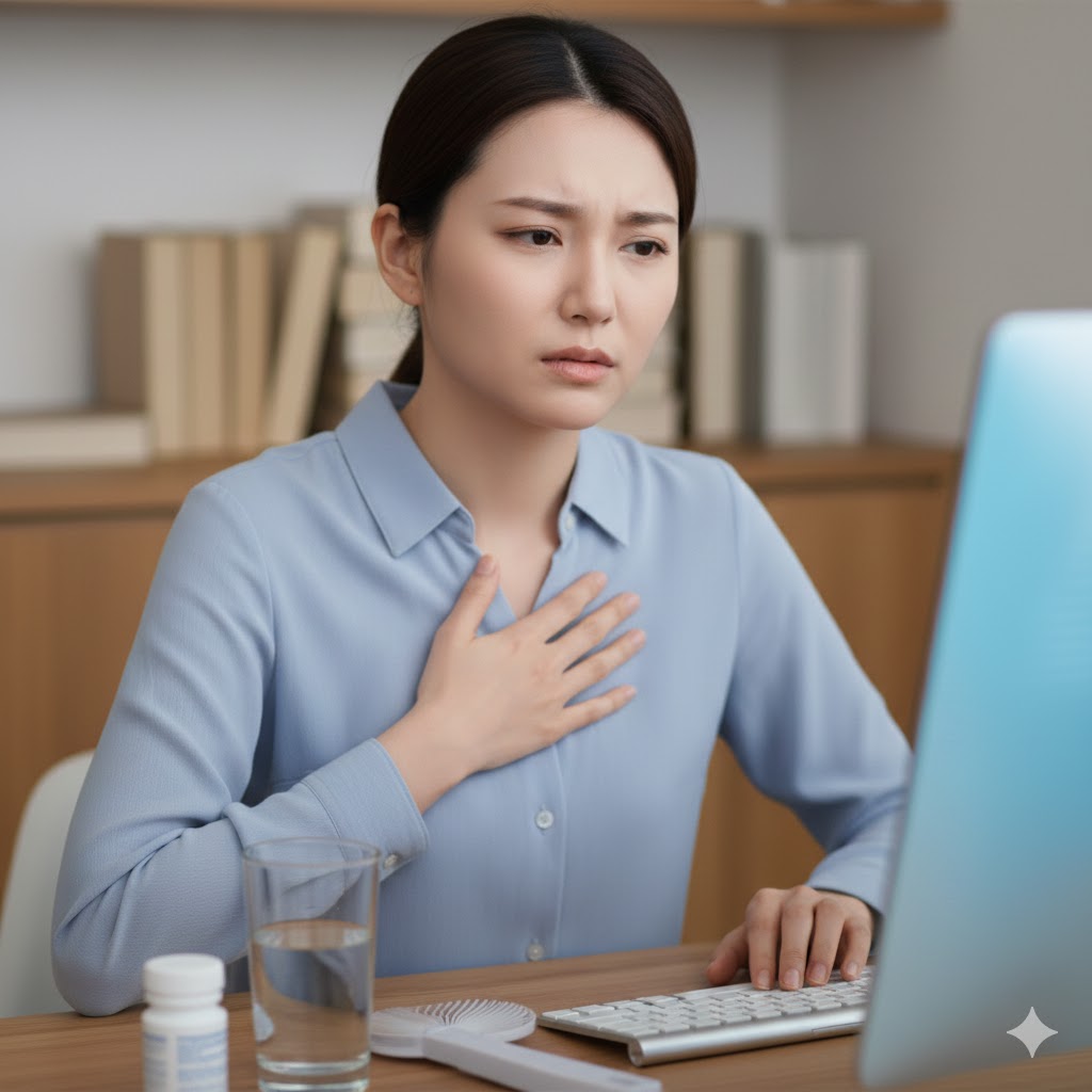 自律神経の乱れのイメージ