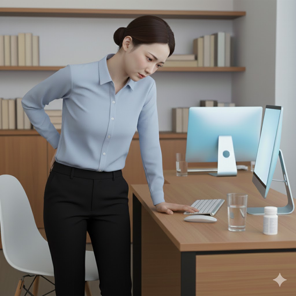 慢性的な疲労感のイメージ